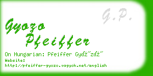 gyozo pfeiffer business card